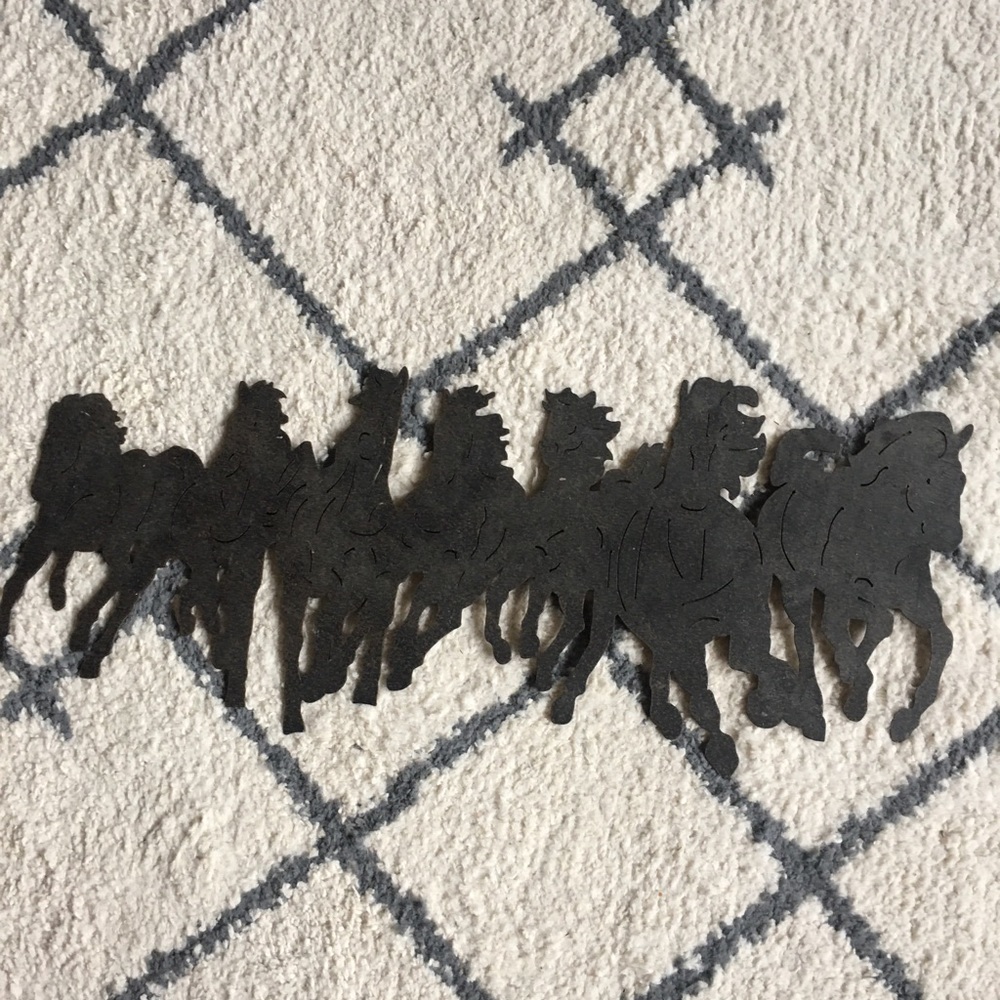 Hooby lobby decor ( horses)